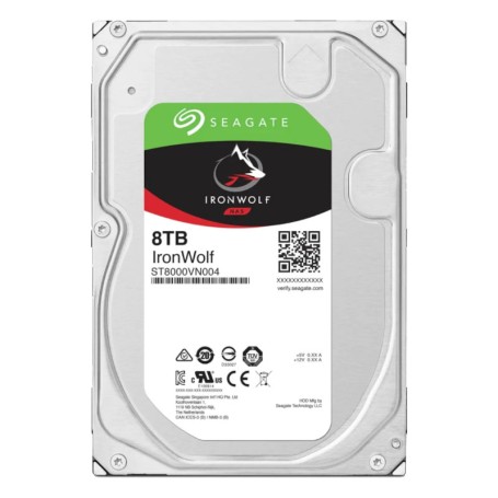 SEAGATE IronWolf HDD 3,5" 08Tb