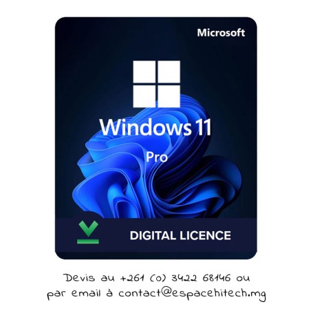 Logiciel Microsoft Windows 11 Pro