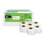 Etiquettes DYMO LabelWriter 550 - 25mm x 54mm - pack de 6
