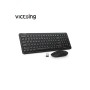 Pack Clavier AZERTY + Souris sans fil VicTsing PC238A