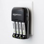 Chargeur de piles Ni-MH AA et AAA avec port USB AmazonBasics