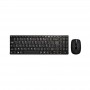 Pack Clavier AZERTY + Souris sans fil Advance CLS-SLIM-BK