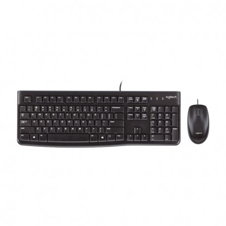 Pack Clavier AZERTY + Souris filaire Logitech MK120