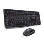 Pack Clavier AZERTY + Souris filaire Logitech MK120