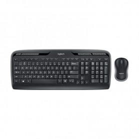 Pack Clavier AZERTY + Souris sans fil Logitech MK330