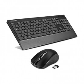 Pack Clavier AZERTY + Souris sans fil VicTsing PC132B