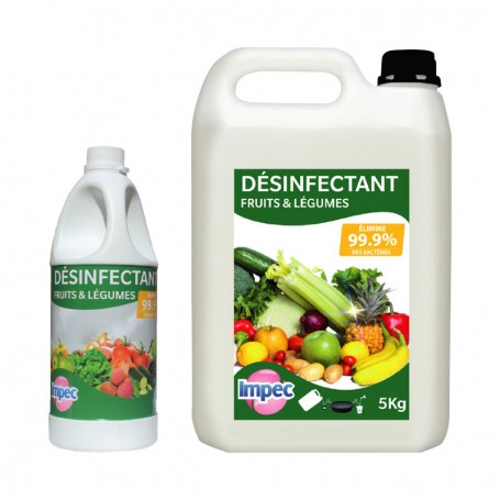 Désinfectant fruits et légumes Impec