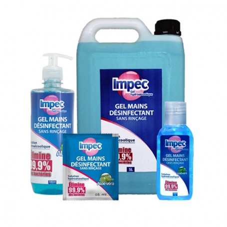 Gel main désinfectant Impec