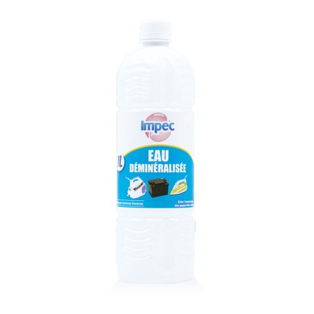 Eau déminéralisée Impec