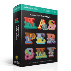 KASPERSKY Total Security 2018 - 02 Postes + 01 compte Utilisateur 1 An