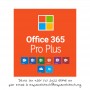 Logiciel Microsoft Office 365 Pro Plus 01 an