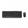 Pack Clavier AZERTY + Souris filaire Microsoft Wired Desktop 600